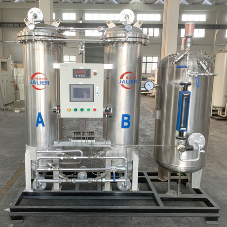 generador del nitrógeno del PSA de la industria conservera del proceso de protección del nitrógeno del nivel de los alimentos de 65Nm3/hr 99,9%