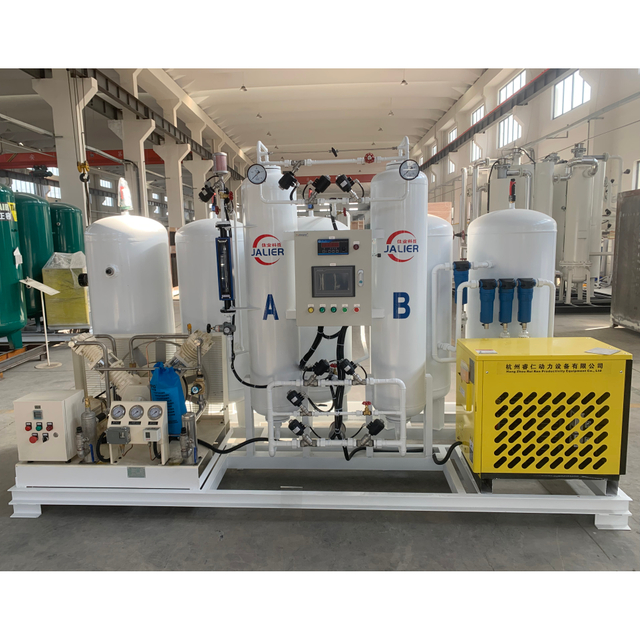 Generador de nitrógeno PSA de producción industrial estable con caudal estable de 15Nm3/hr el 99% 